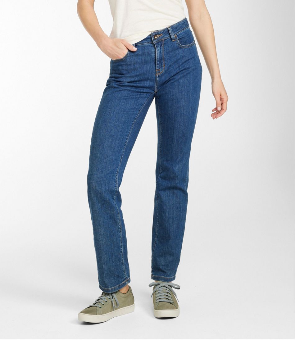  LOAMD Flare Jeans Women Summer Stretch Side Button