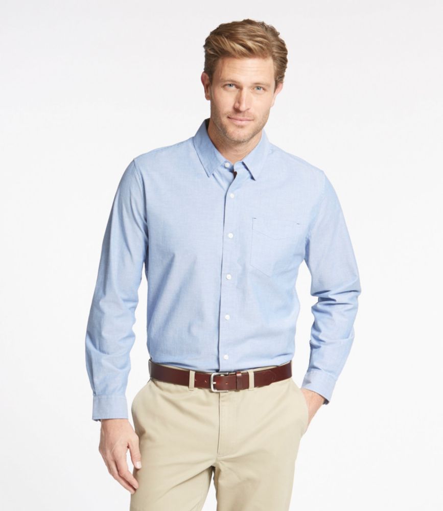 mens stretch oxford shirt