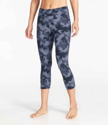 Women's Boundless Performance Capris, Low-Rise Print