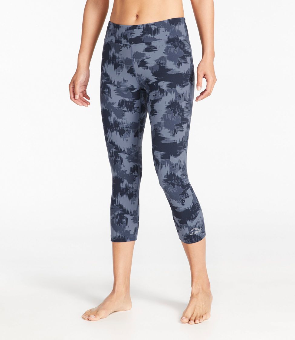 Mid-Rise Camo Cropped Legging