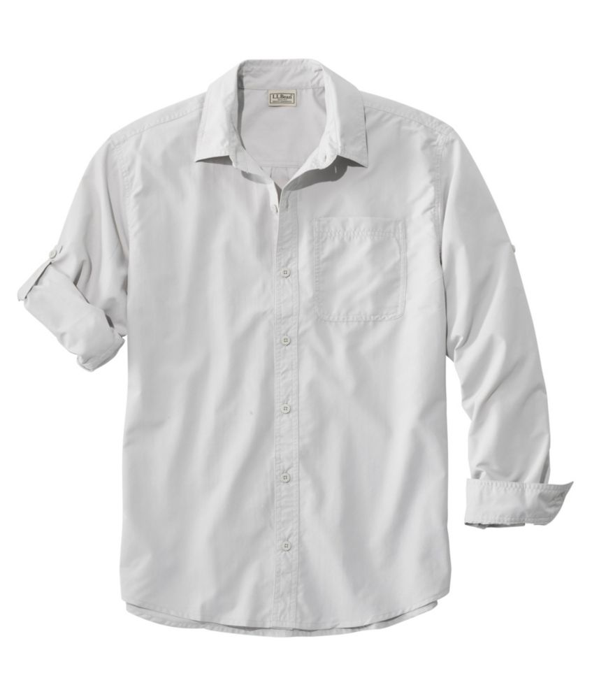 ll bean white dress shirt