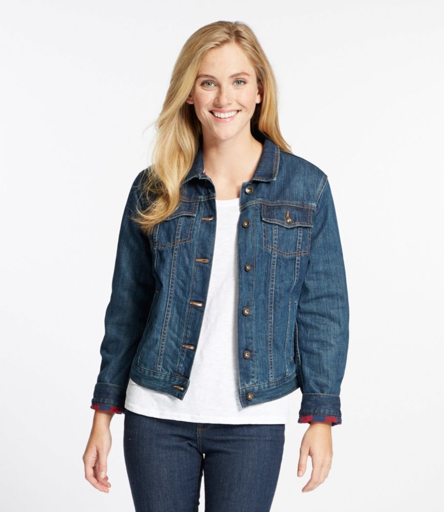 ll bean jean jacket