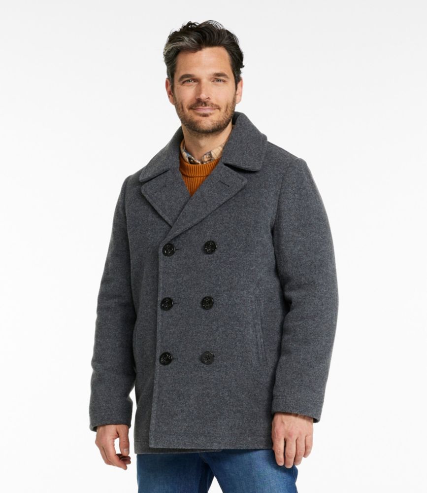 Men's L.L.Bean Wool Peacoat