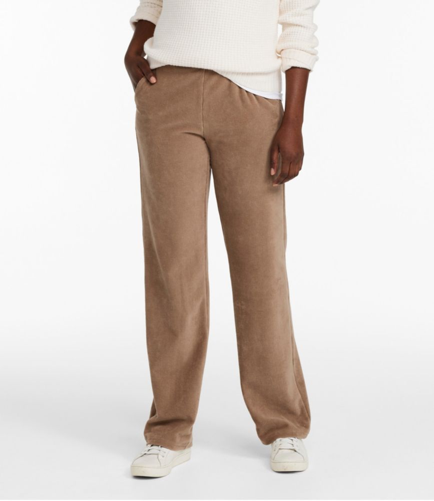 Women's Perfect Fit Knit Cords, Straight-Leg