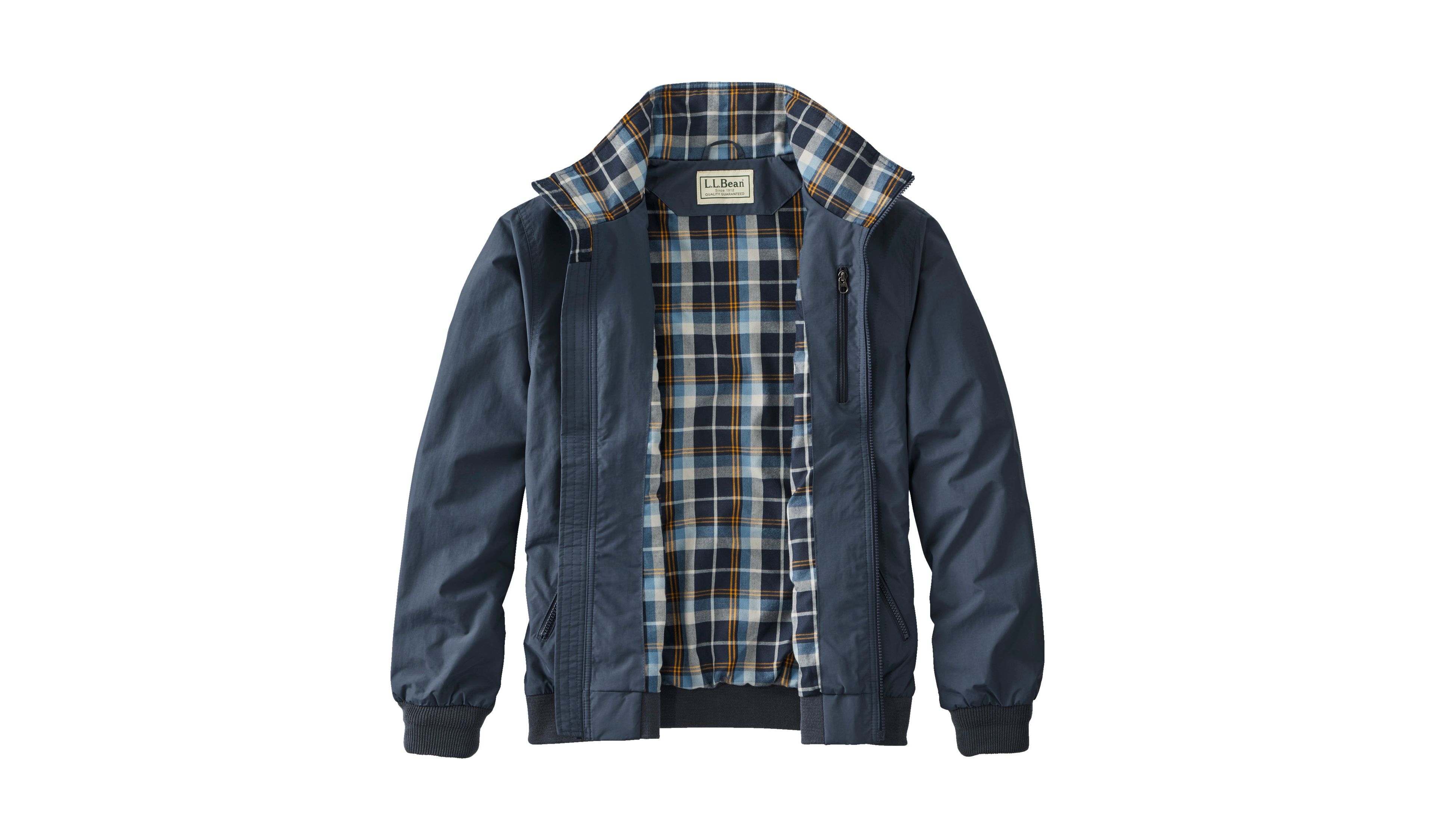 Men's Warm-Up Jacket, Flannel-Lined