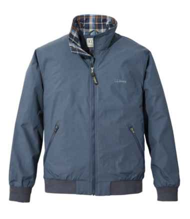 Men's Warm-Up Jacket, Flannel-Lined