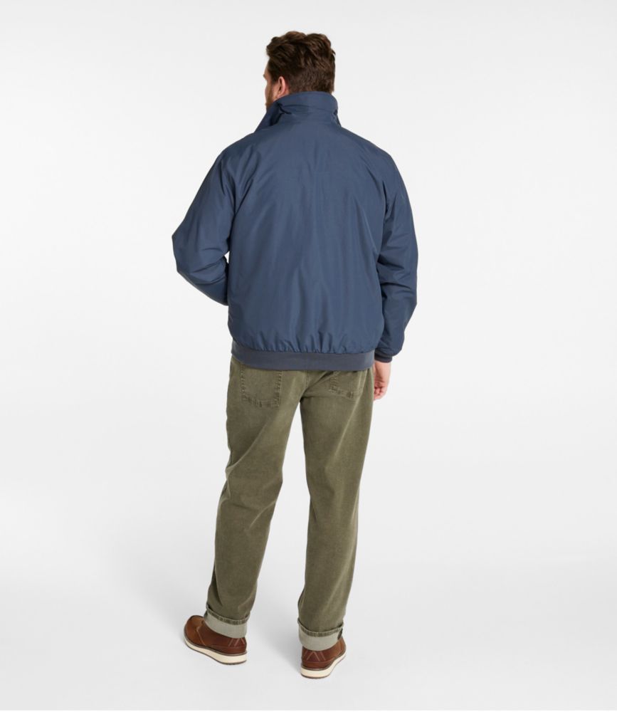 Men's Warm-Up Jacket, Flannel-Lined