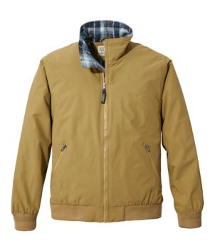 Men's Warm-Up Jacket, Flannel-Lined