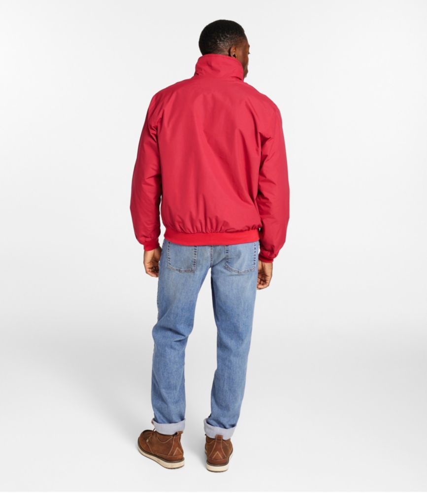 Men's Warm-Up Jacket, Flannel-Lined