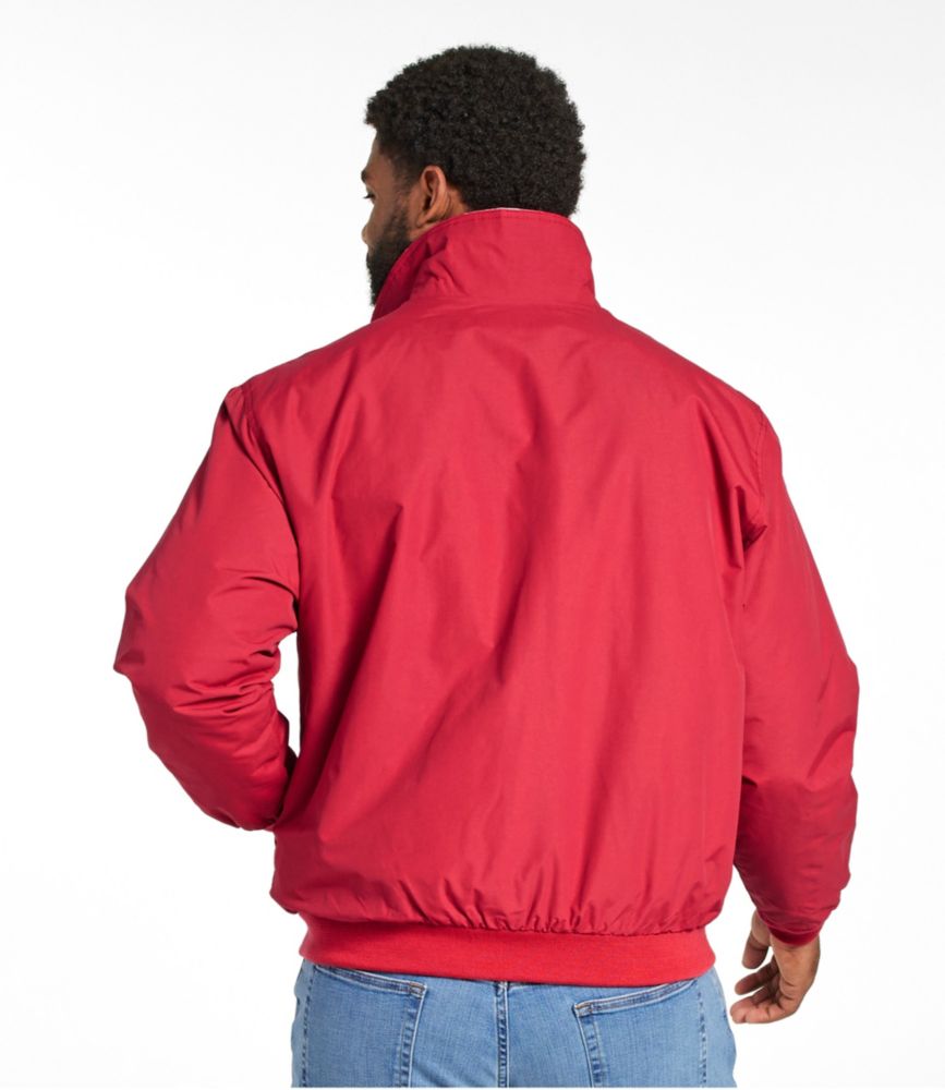 Men's Warm-Up Jacket, Flannel-Lined