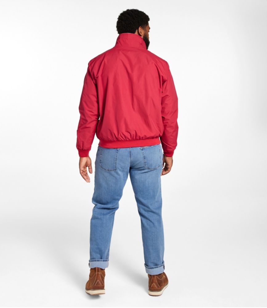 Men's Warm-Up Jacket, Flannel-Lined