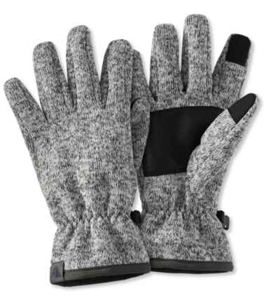 Men's Windproof Sweater Fleece Gloves