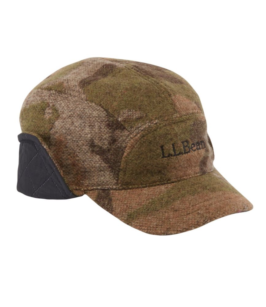 Adults' Maine Guide Wool Cap with PrimaLoft, Camouflage, Camo, small image number 1