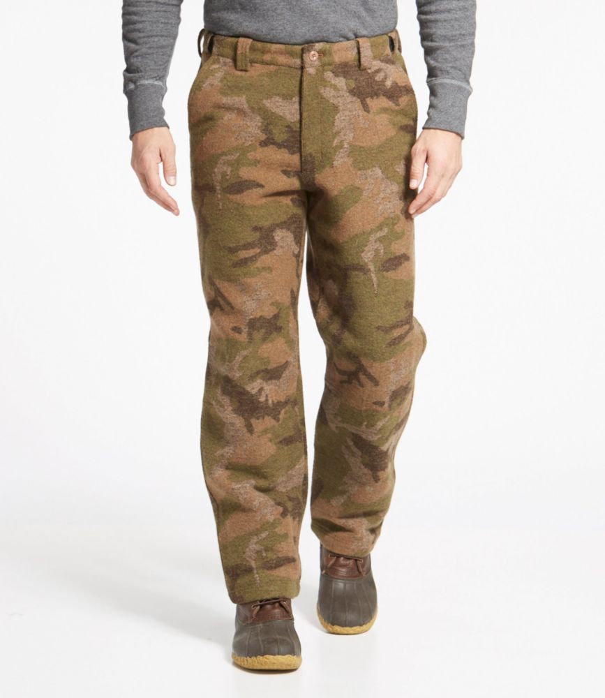 Men's Maine Guide Wool Pants with PrimaLoft, Camouflage