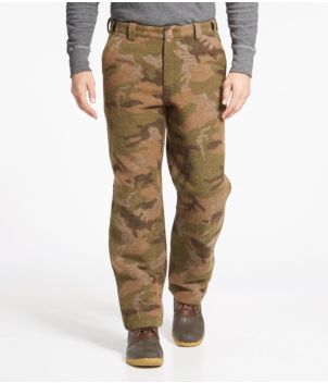 Men’s Maine Guide Wool Pants with PrimaLoft, Camouflage