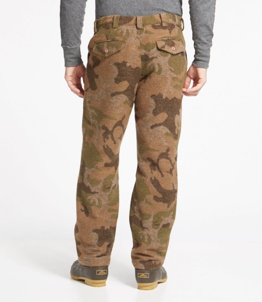 Men's Maine Guide Wool Pants with PrimaLoft, Camouflage, Camouflage, small image number 3