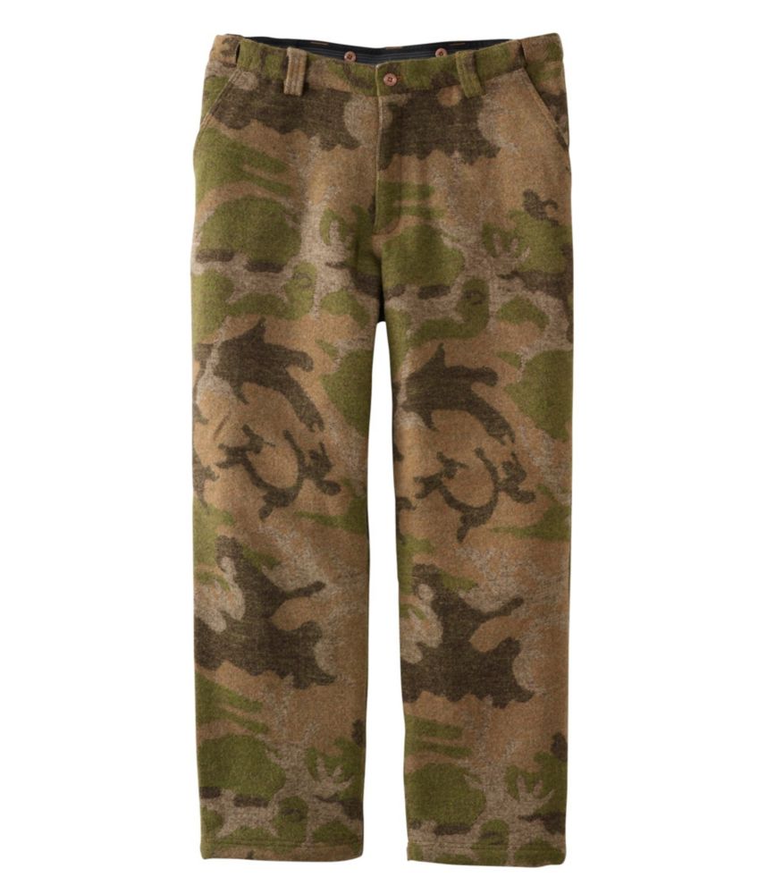 Men's Maine Guide Wool Pants with PrimaLoft, Camouflage, Camouflage, small image number 1