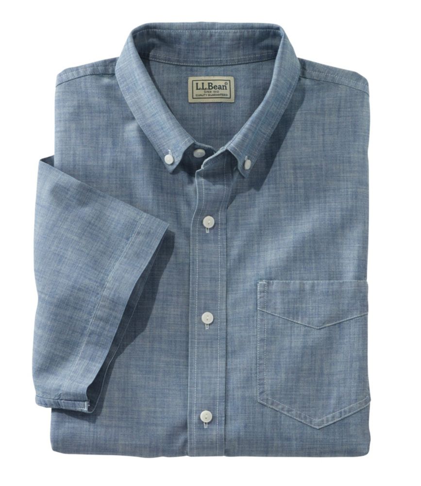 ll bean mens denim shirt