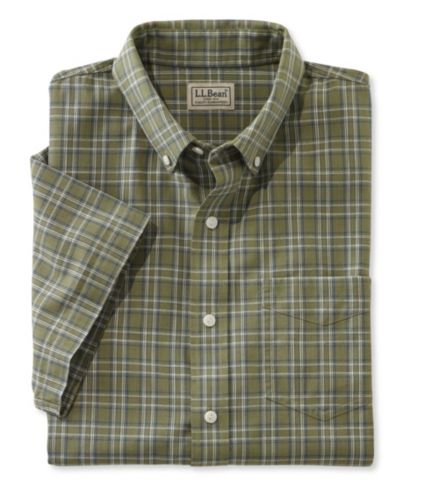 llbean short sleeve shirt