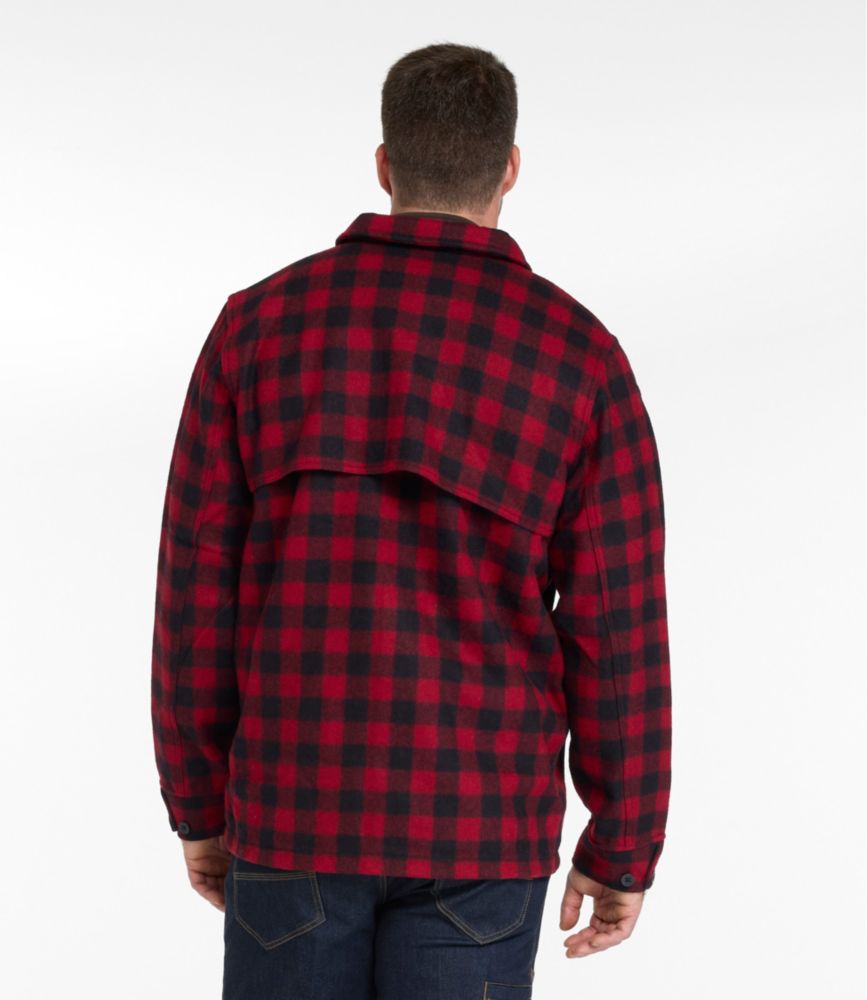 Men's Maine Guide Zip-Front Jac-Shirt, Plaid, Malone, small image number 5
