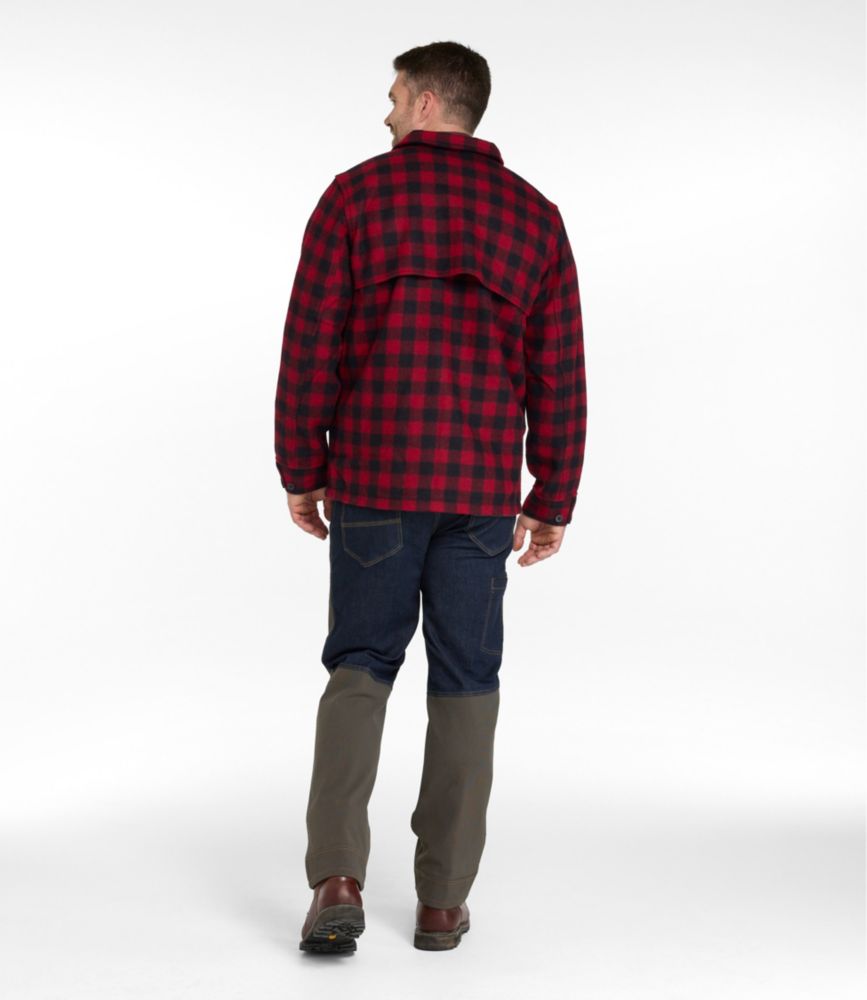 Men's Maine Guide Zip-Front Jac-Shirt, Plaid, Malone, small image number 7
