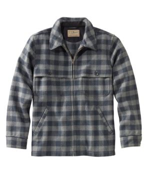 Men's Maine Guide Zip-Front Jac-Shirt, Plaid