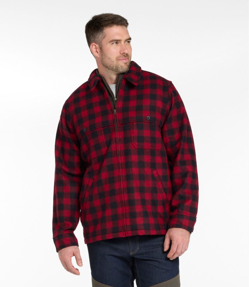 Men's Maine Guide Zip-Front Jac-Shirt, Plaid