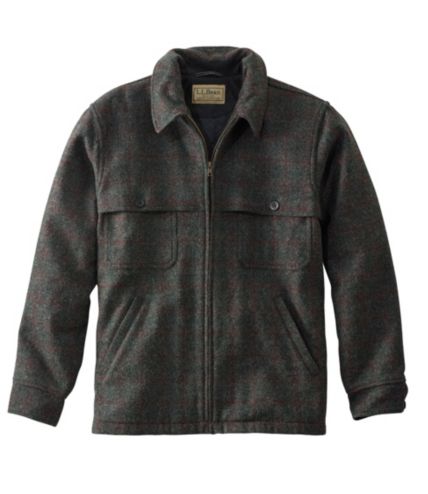 Men's Maine Guide Zip-Front Jac-Shirt with PrimaLoft, Plaid | Casual  Jackets at L.L.Bean