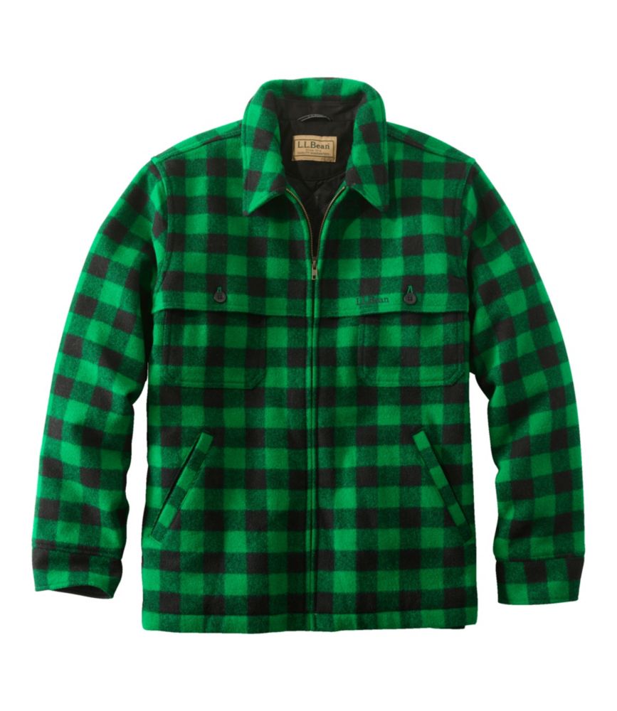 Men s Maine Guide Zip Front Jac Shirt with PrimaLoft Plaid Casual Jackets L.L.Bean Canada