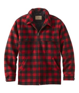 Men's Maine Guide Zip-Front Jac-Shirt with PrimaLoft, Plaid