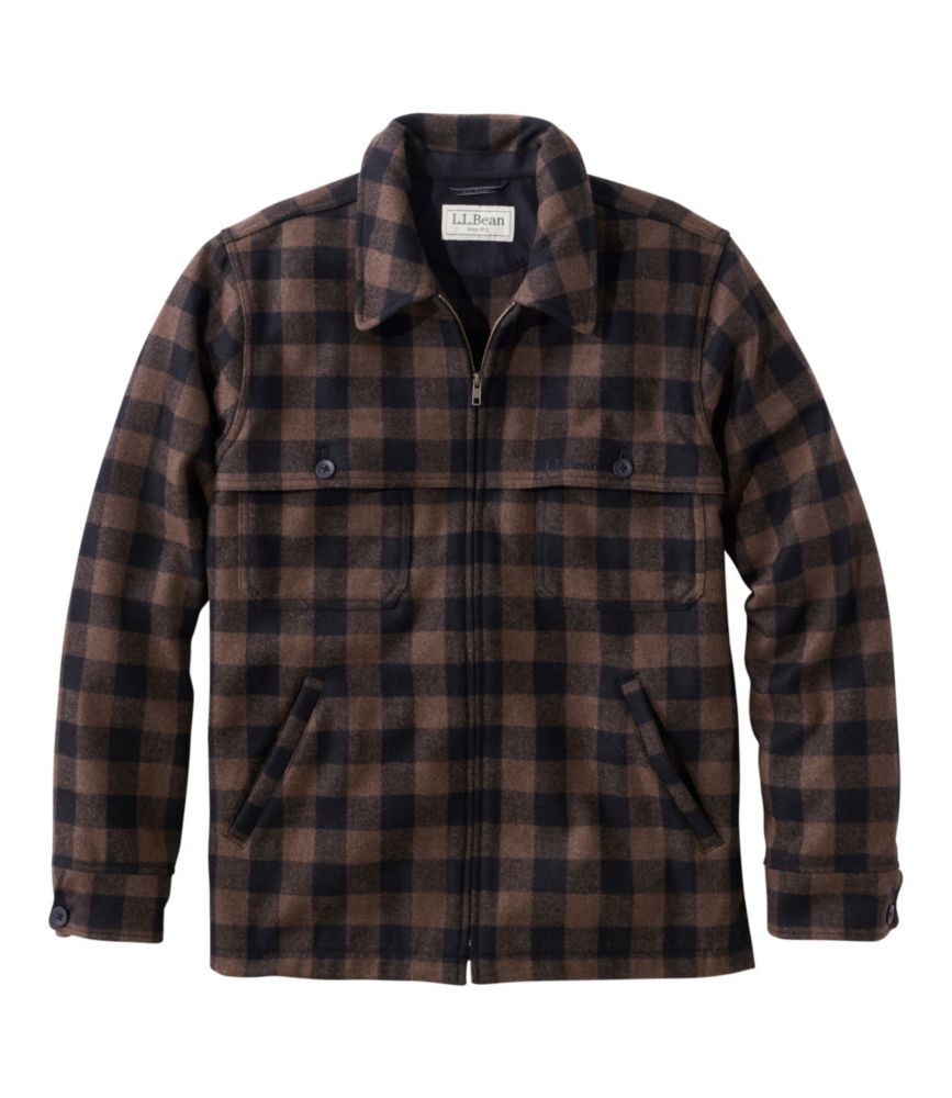 Men's Maine Guide Zip-Front Jac-Shirt, Plaid