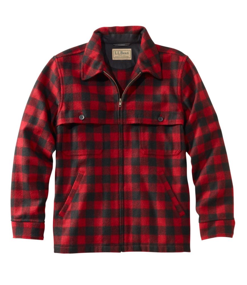 Men's Maine Guide Zip-Front Jac-Shirt, Plaid