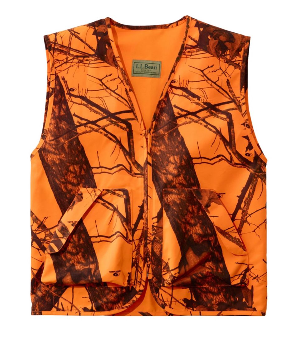 Men's Double L Field Shirt, Hunter Orange