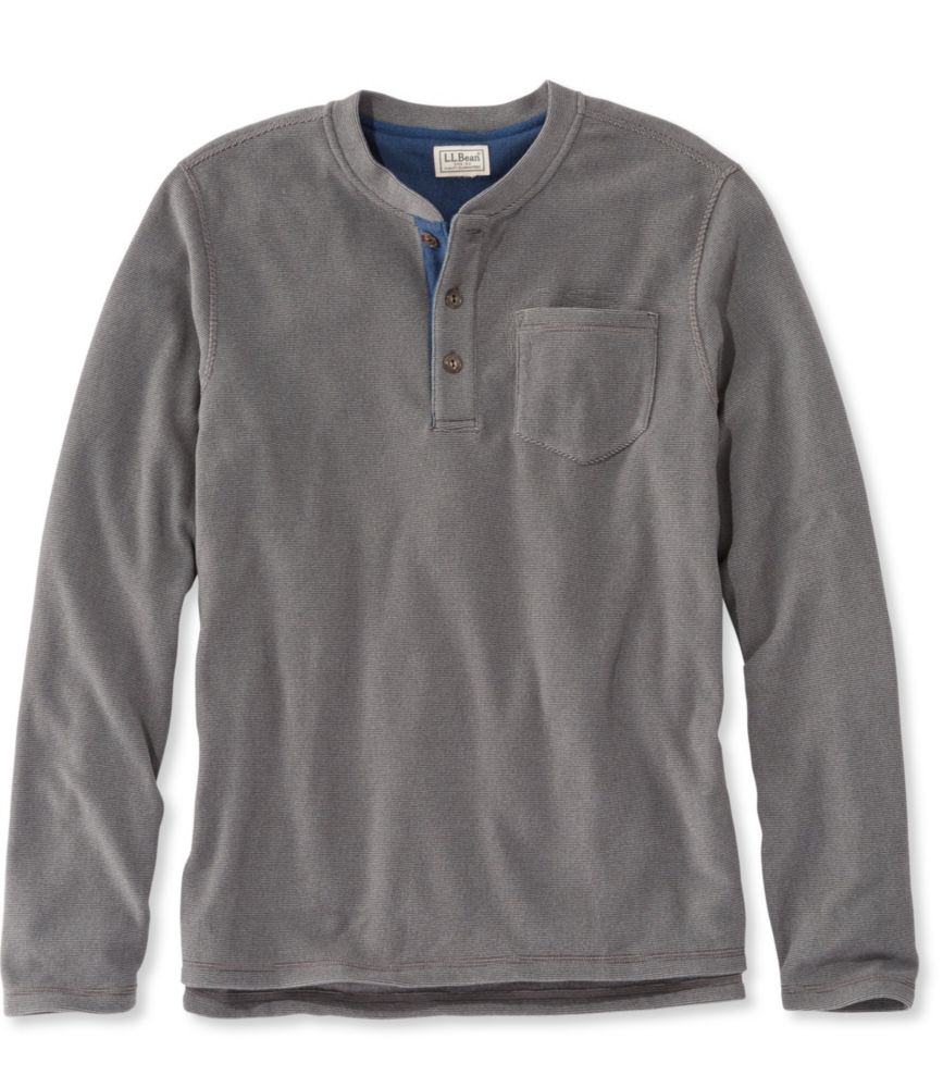 fleece henley sweatshirt