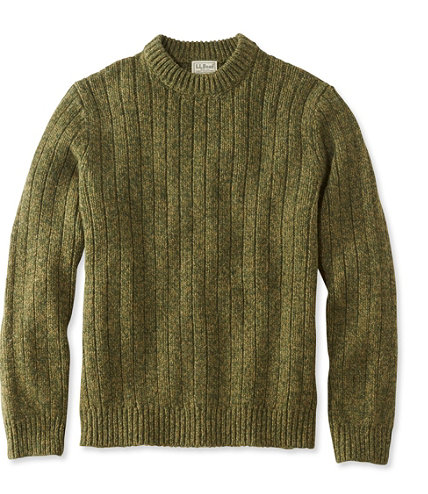 Classic Ragg Wool Sweater, Rib-Knit Crewneck | Free Shipping at L.L.Bean