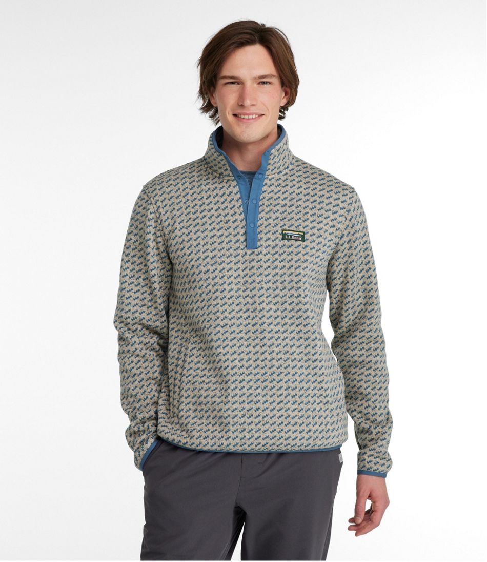 Men's L.L.Bean Sweater Fleece Pullover, Print | Sweatshirts & Fleece at  L.L.Bean