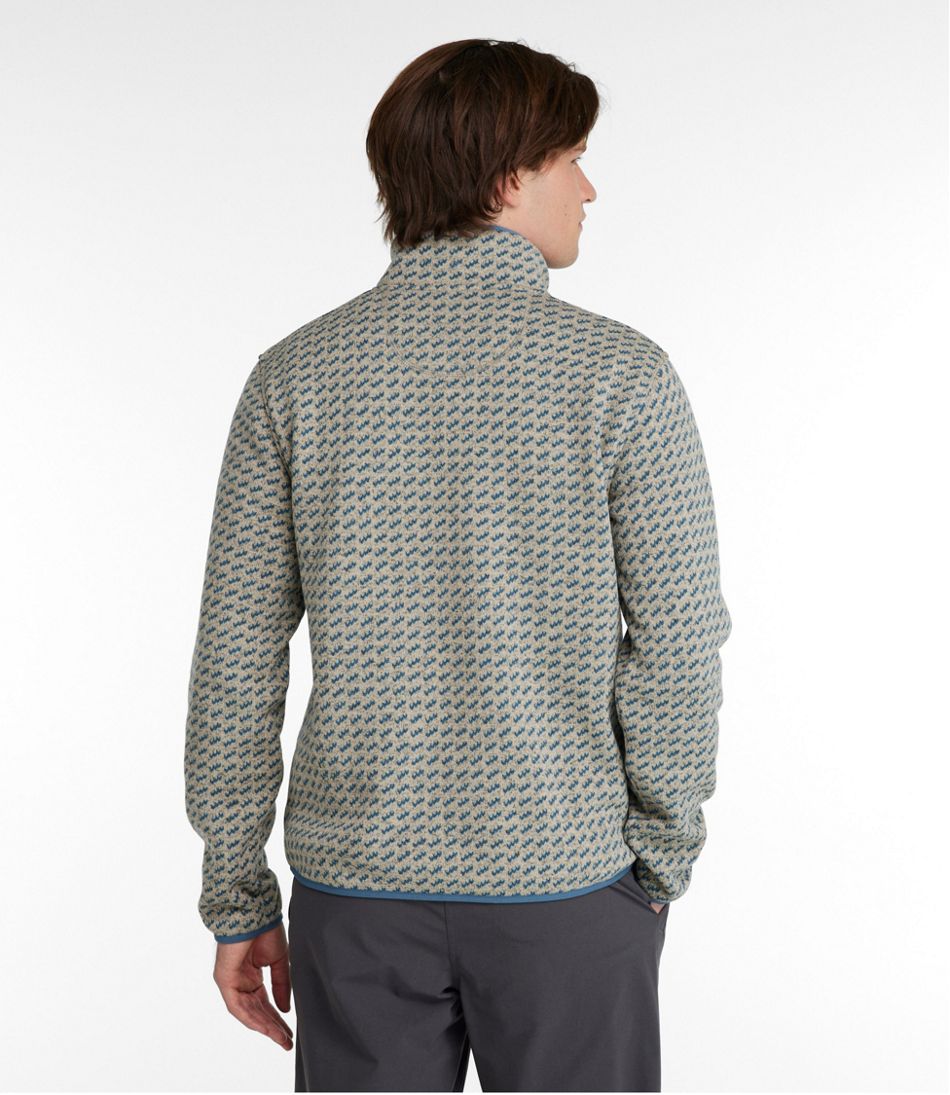 Men's L.L.Bean Sweater Fleece Pullover, Print | Sweatshirts