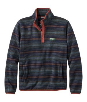 Men's L.L.Bean Sweater Fleece Pullover, Print