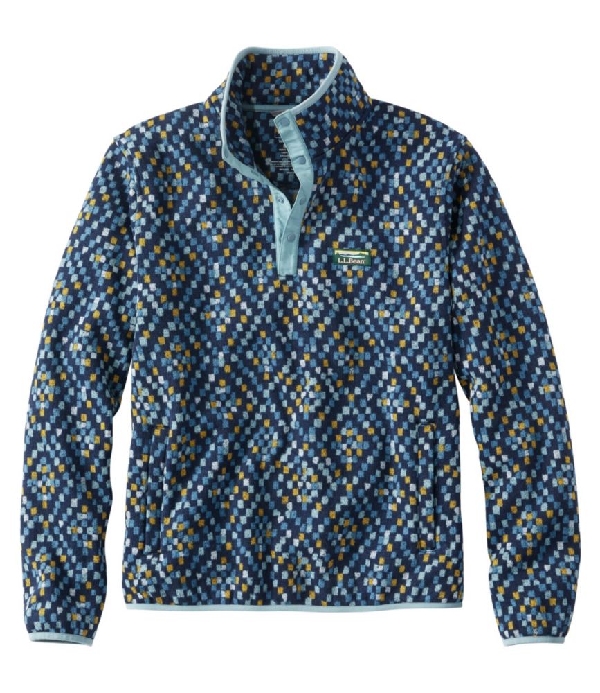 Men's L.L.Bean Sweater Fleece Pullover, Print Sweatshirts & Fleece at