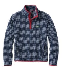 Men's L.L.Bean 1912 Sweatshirt, Button-Mock, Print | Sweatshirts 