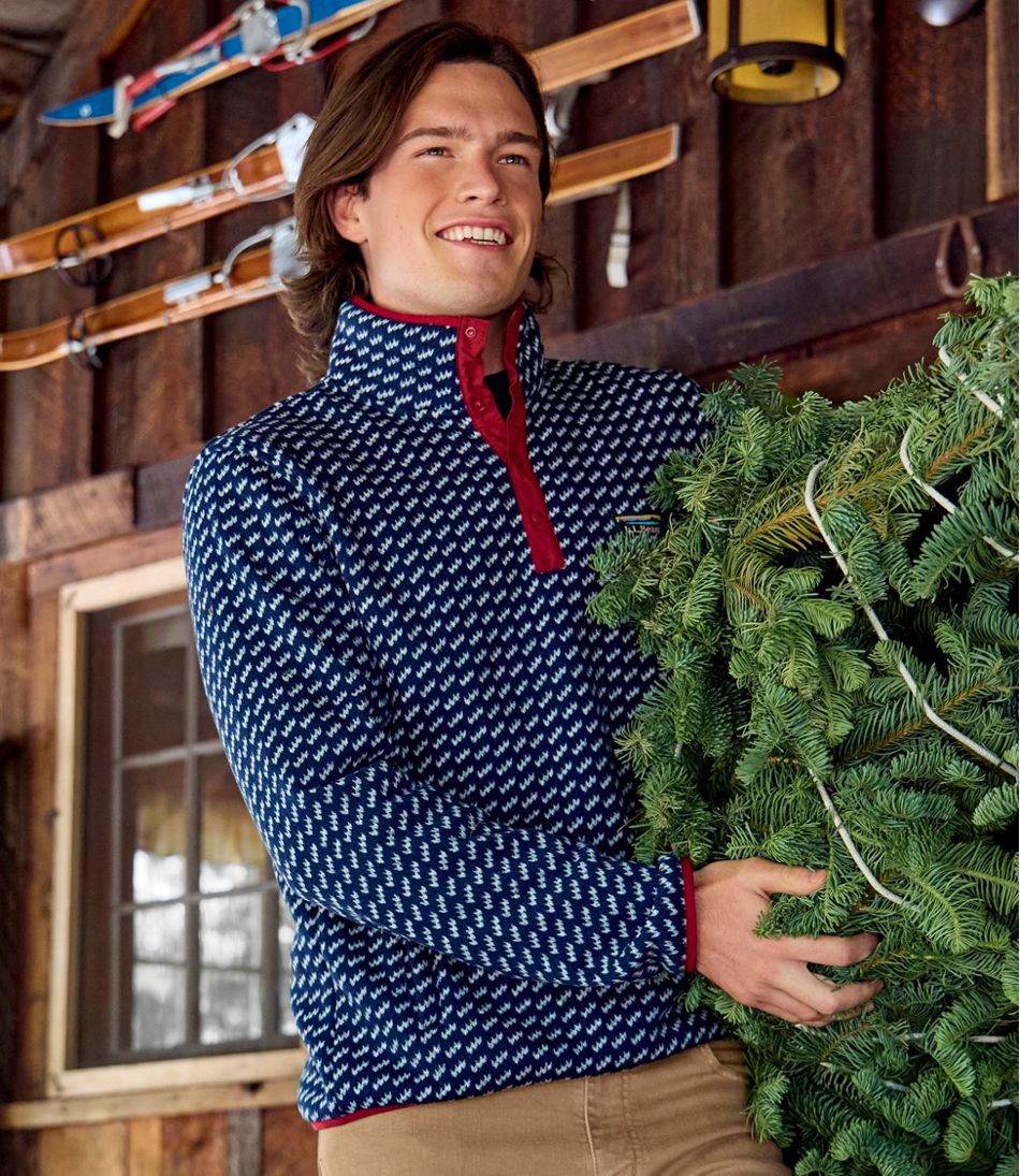 Men's L.L.Bean Sweater Fleece Pullover