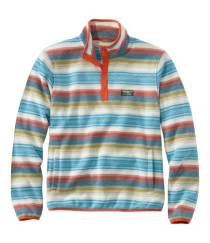 Men's L.L.Bean Sweater Fleece Pullover, Print | Sweatshirts & Fleece at ...