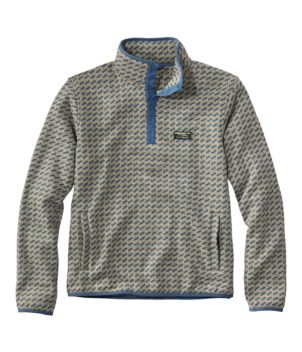 Men's L.L.Bean Sweater Fleece Pullover, Print