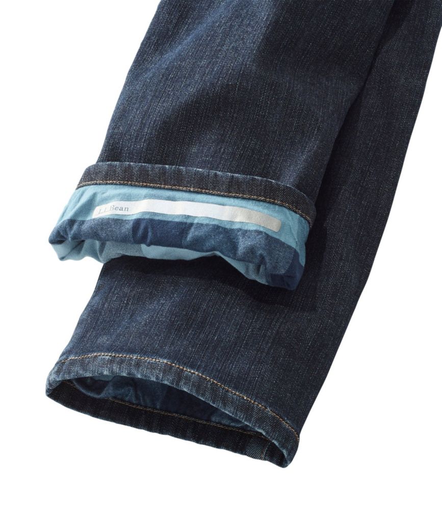 Women's L.L.Bean Performance Stretch Jeans, Lined at L.L.Bean