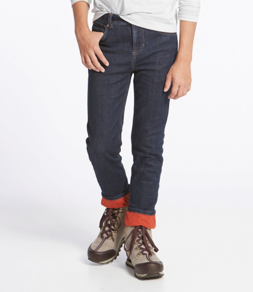 boys lined jeans