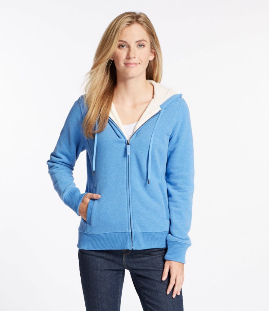 ll bean womens sherpa lined hoodie