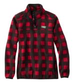 Women's L.L.Bean Sweater Fleece Pullover, Print