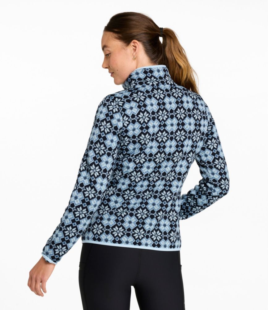 Women's L.L.Bean Sweater Fleece Pullover, Print