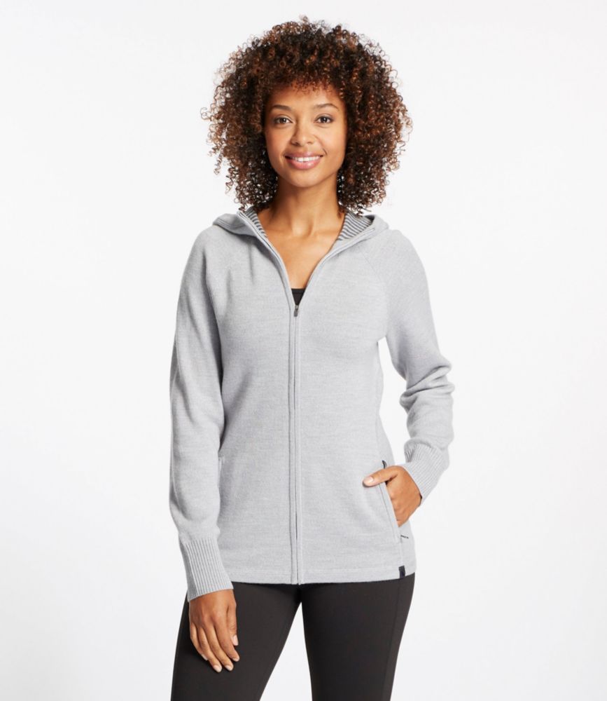 ll bean merino wool hoodie