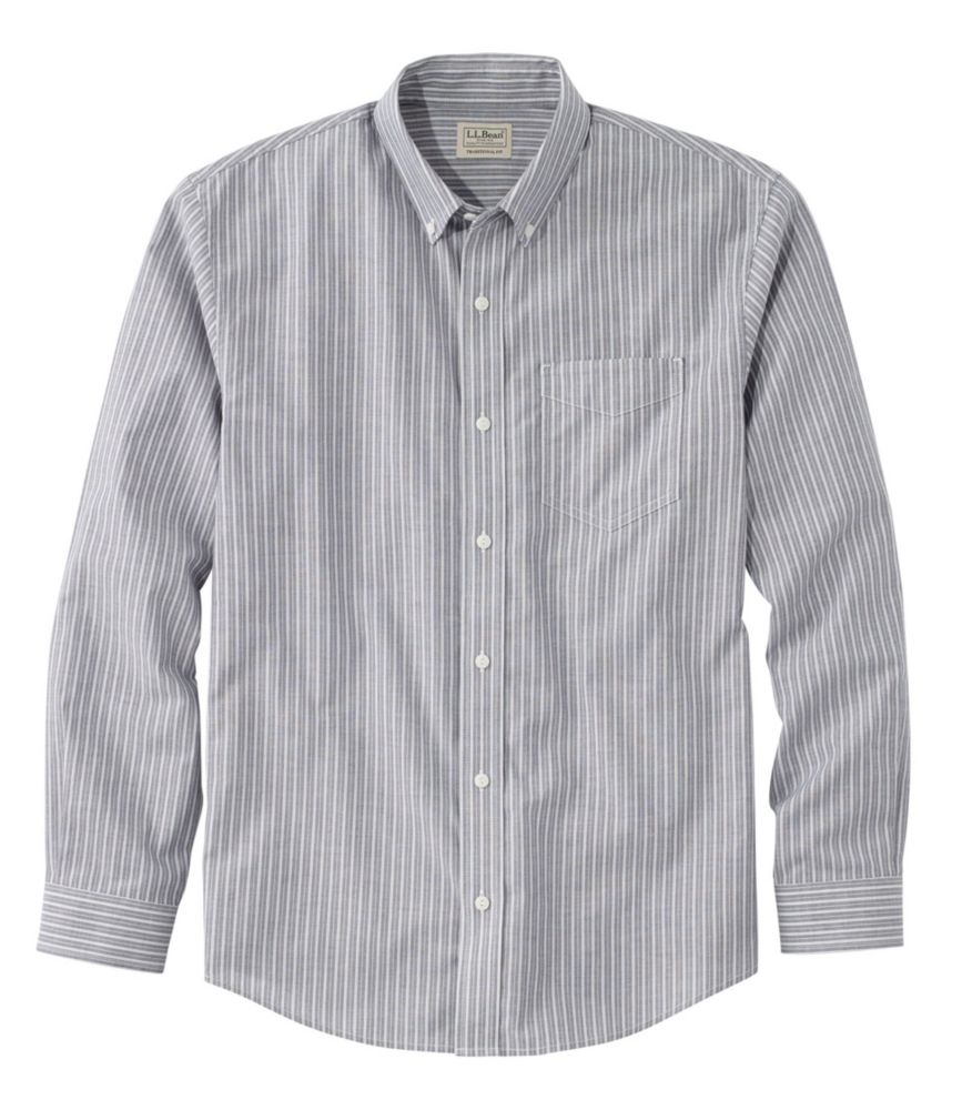 ll bean white dress shirt